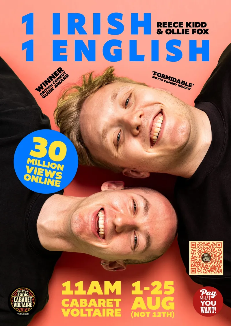 1 Irish 1 English show poster