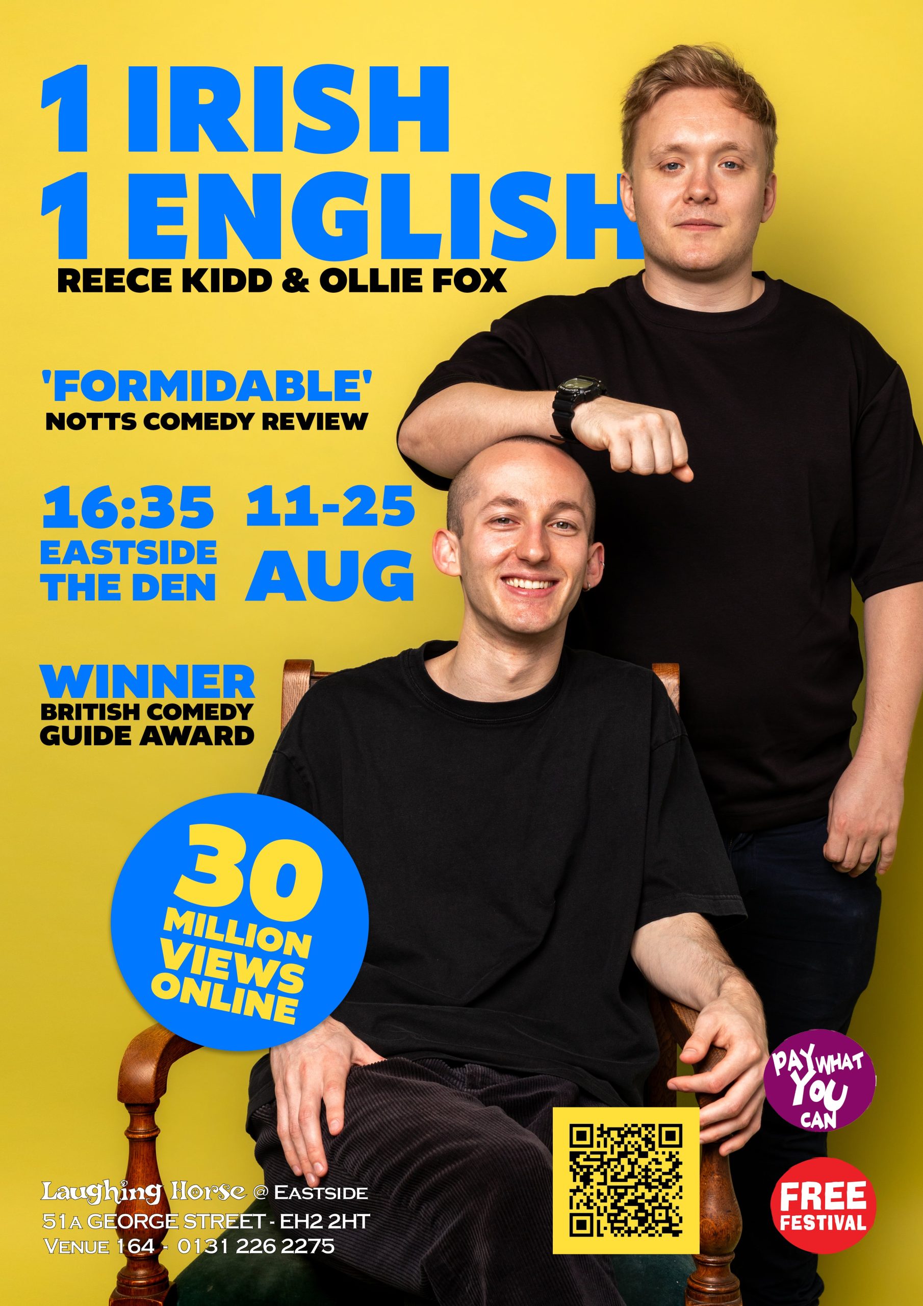 1 Irish 1 English - Afternoons