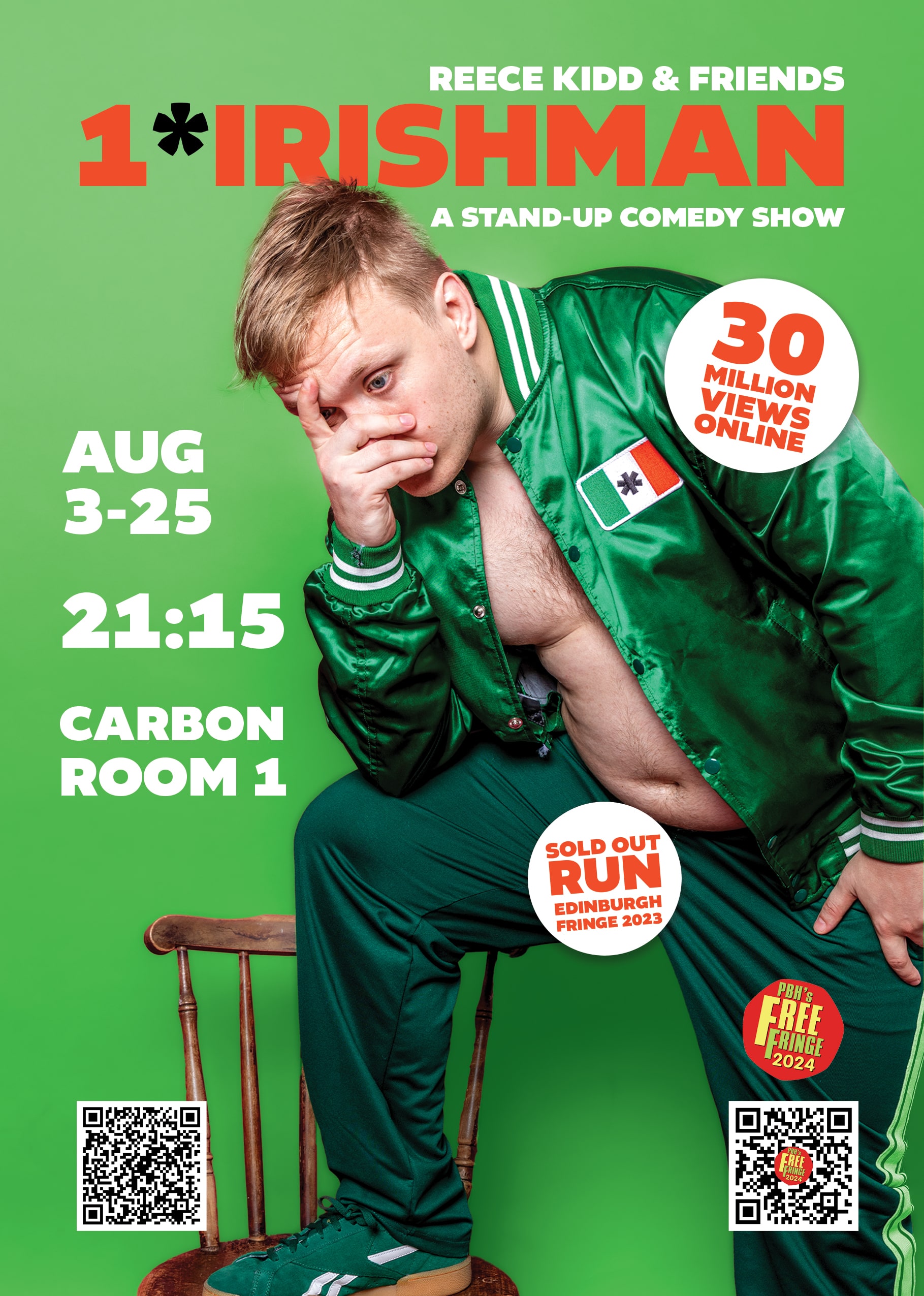 1 Irishman show poster