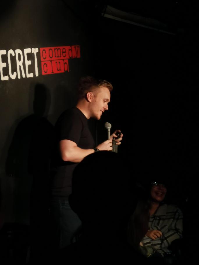 Reece Kidd behind the scenes